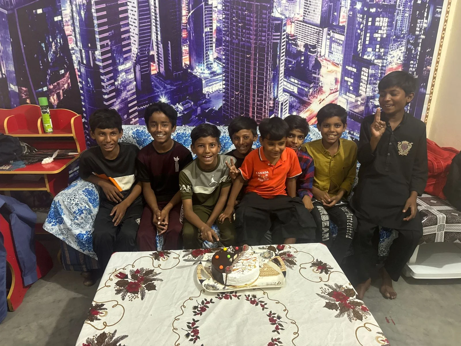 Widows and orphans receiving support